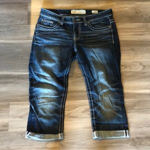 BKE payton denim crops